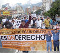 Protestar es un derecho